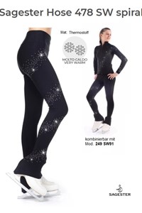 Sagester Eiskunstlaufhose – Modell 478/SW