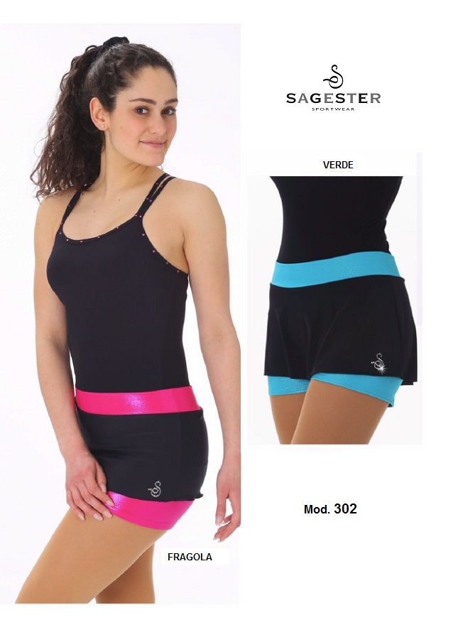 Sagester Eiskunstlauf-Shorts/Rock – Modell 302