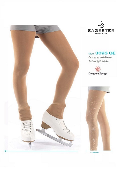 Sagester Strumpfhose ohne Fuß – Modell 3093 QE-SW148