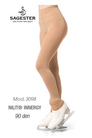 Sagester Strumpfhose ohne Fuß – Modell 3098 Nilit® Innergy